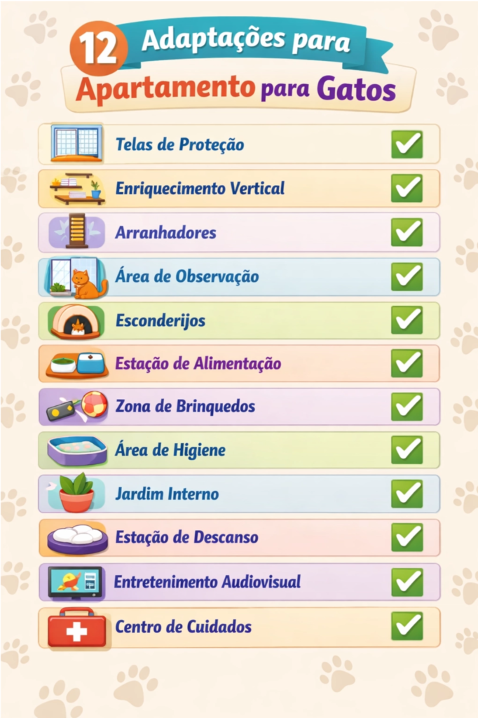 Apartamento para gatos