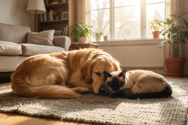 Harmonia cão e gato